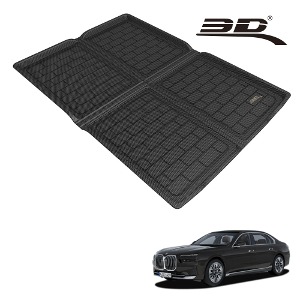 3D 카구 트렁크매트 BMW 7 시리즈 (G70) (2023년-현재) 자동차 바닥 매트3D